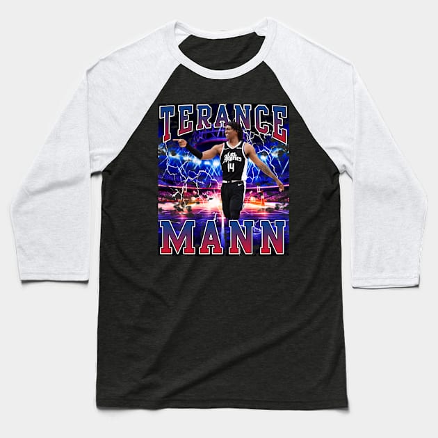 Terance Mann Baseball T-Shirt by Gojes Art